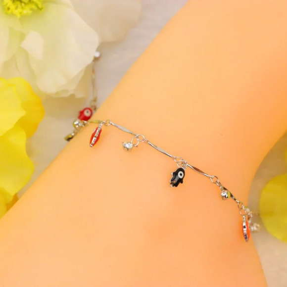 Minimalist Anklet, Sleek & Modern Design, Women’s Fashion, YC110143-A - Picture 1 of 10
